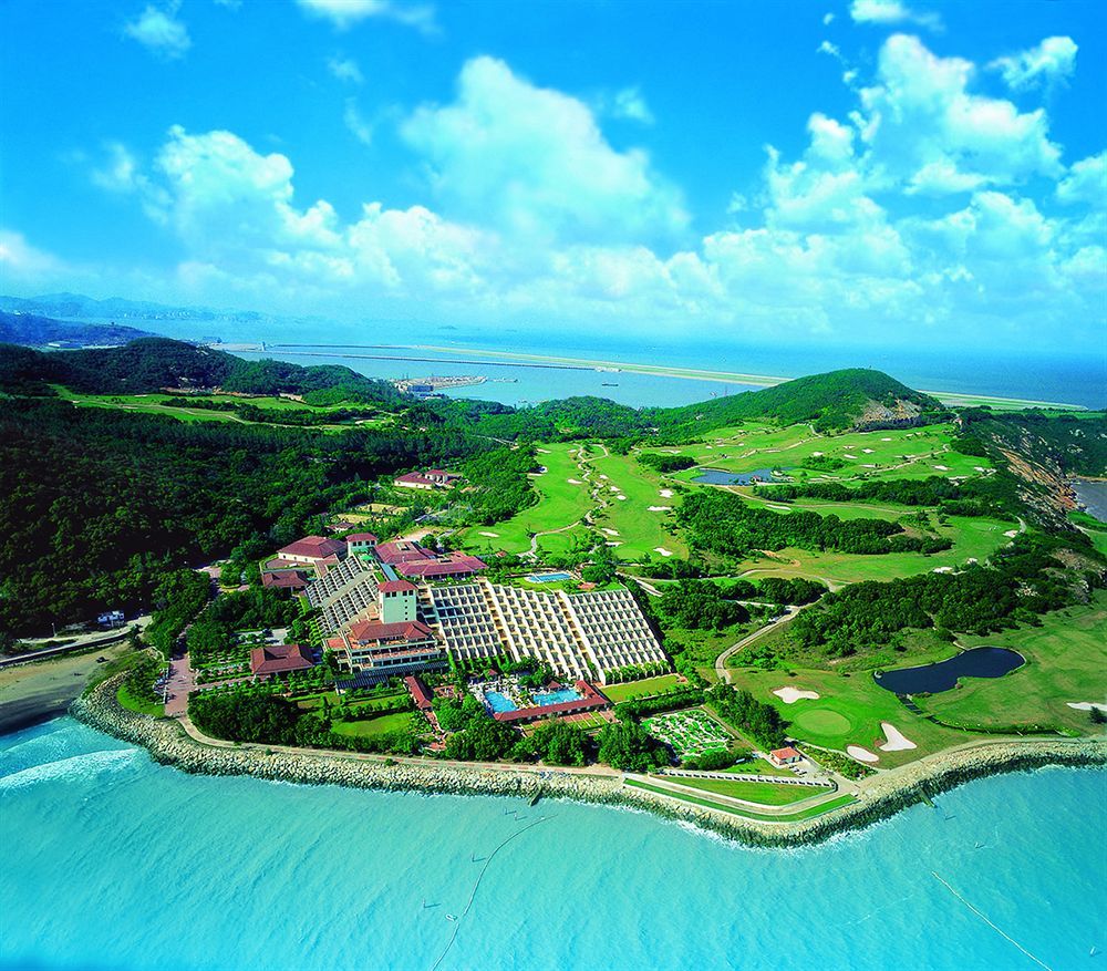 Grand Coloane Resort Macao Eksteriør bilde Aerial view of the resort